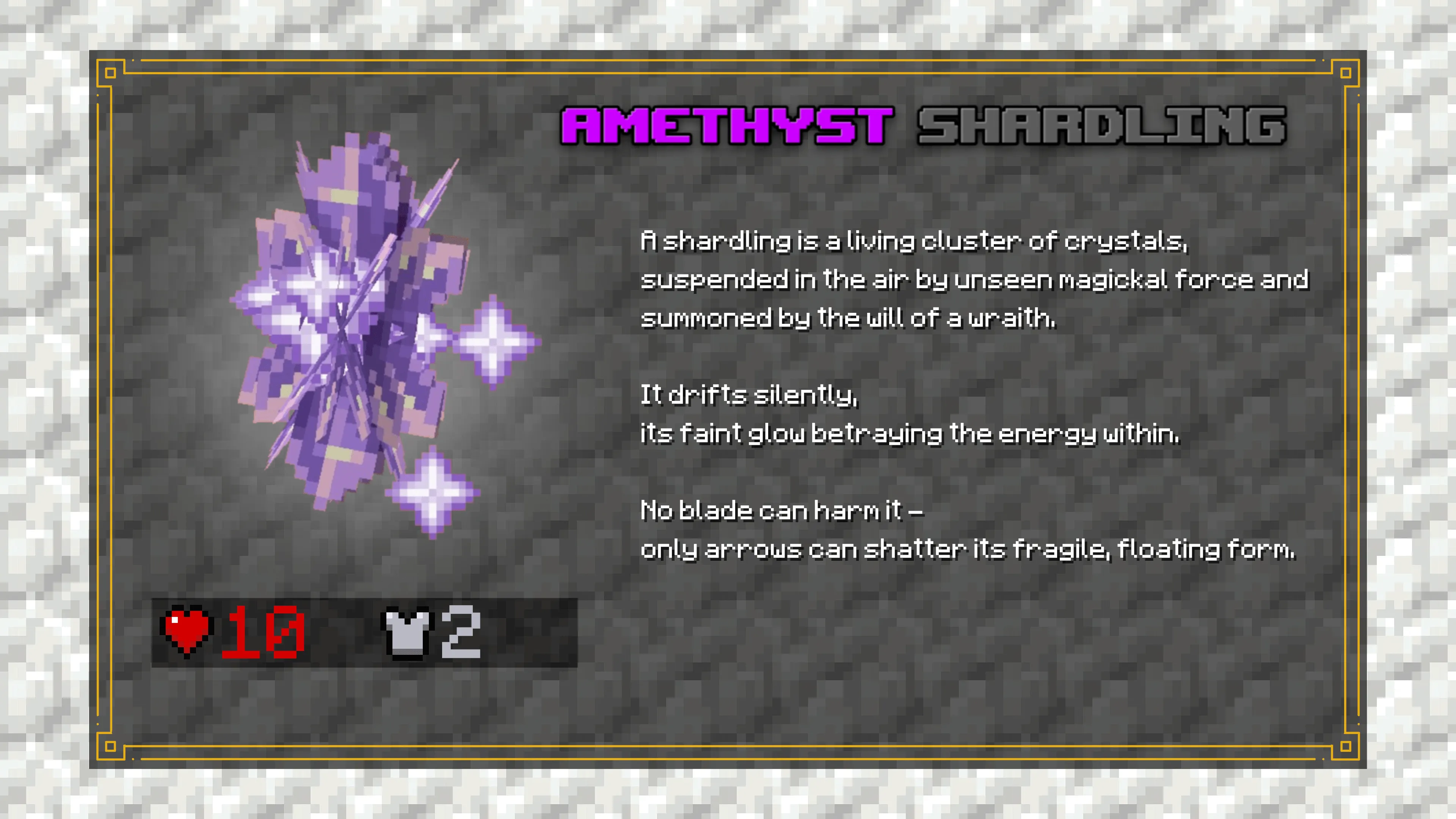 Amethyst - Echoes, Моды, Minecraft