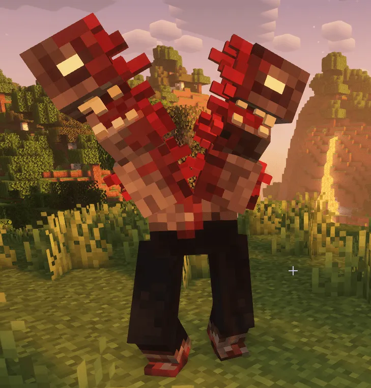 Mutants and Zombies — скриншот 1 (Моды, Minecraft)