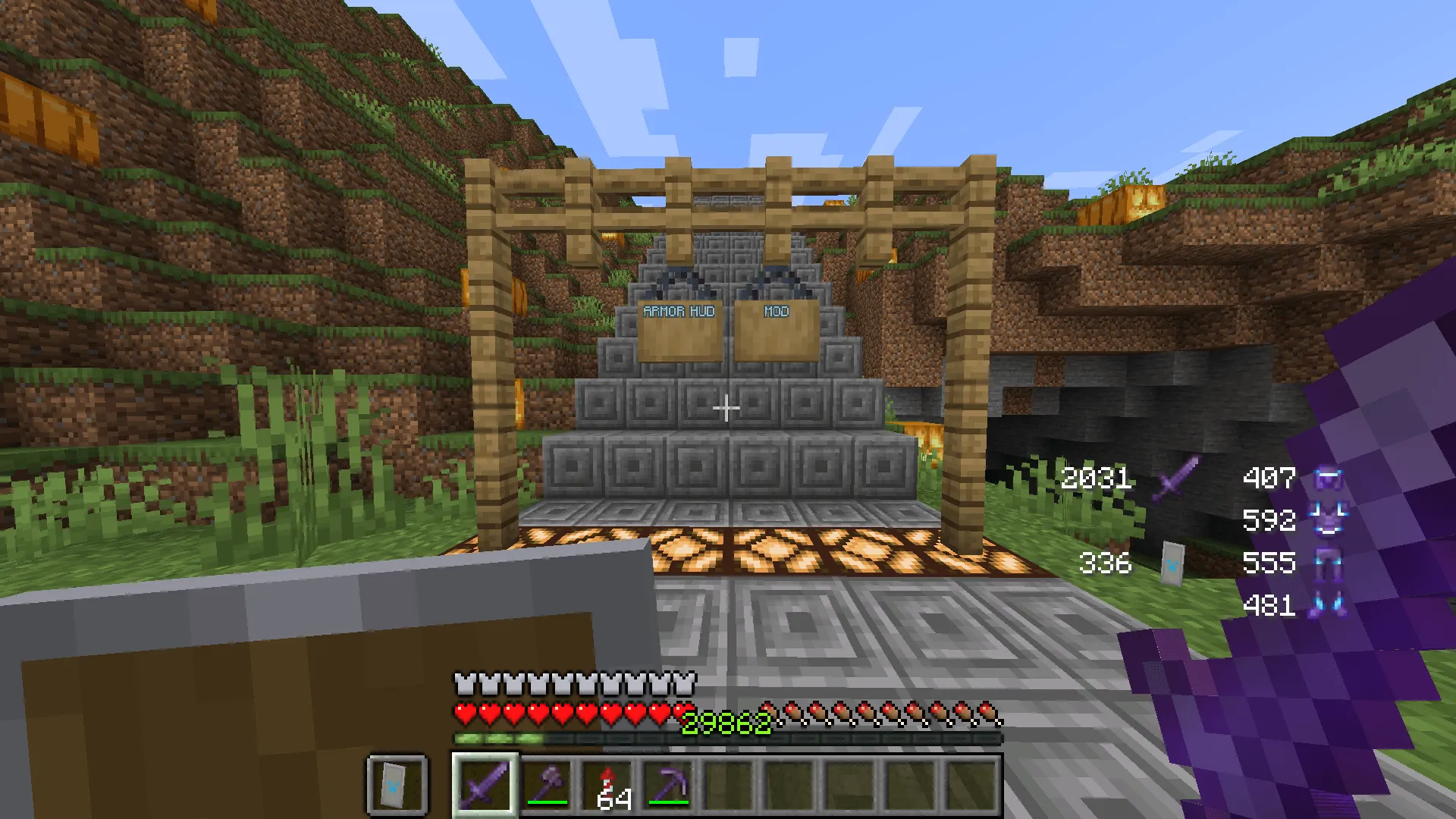 Armor Durability HUD, Моды, Minecraft