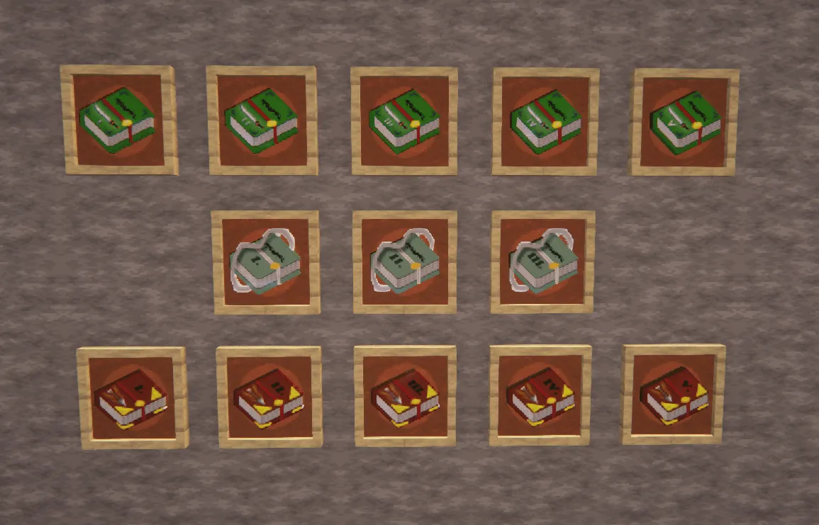 Enchanted Books Showcase 64x, Текстуры, Minecraft