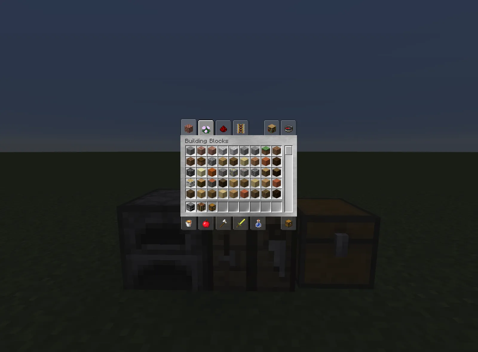 Clear GUI, Текстуры, Minecraft