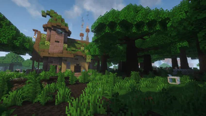 Whimsywood Wizards and Witches — скриншот 1 (Модпаки, Minecraft)
