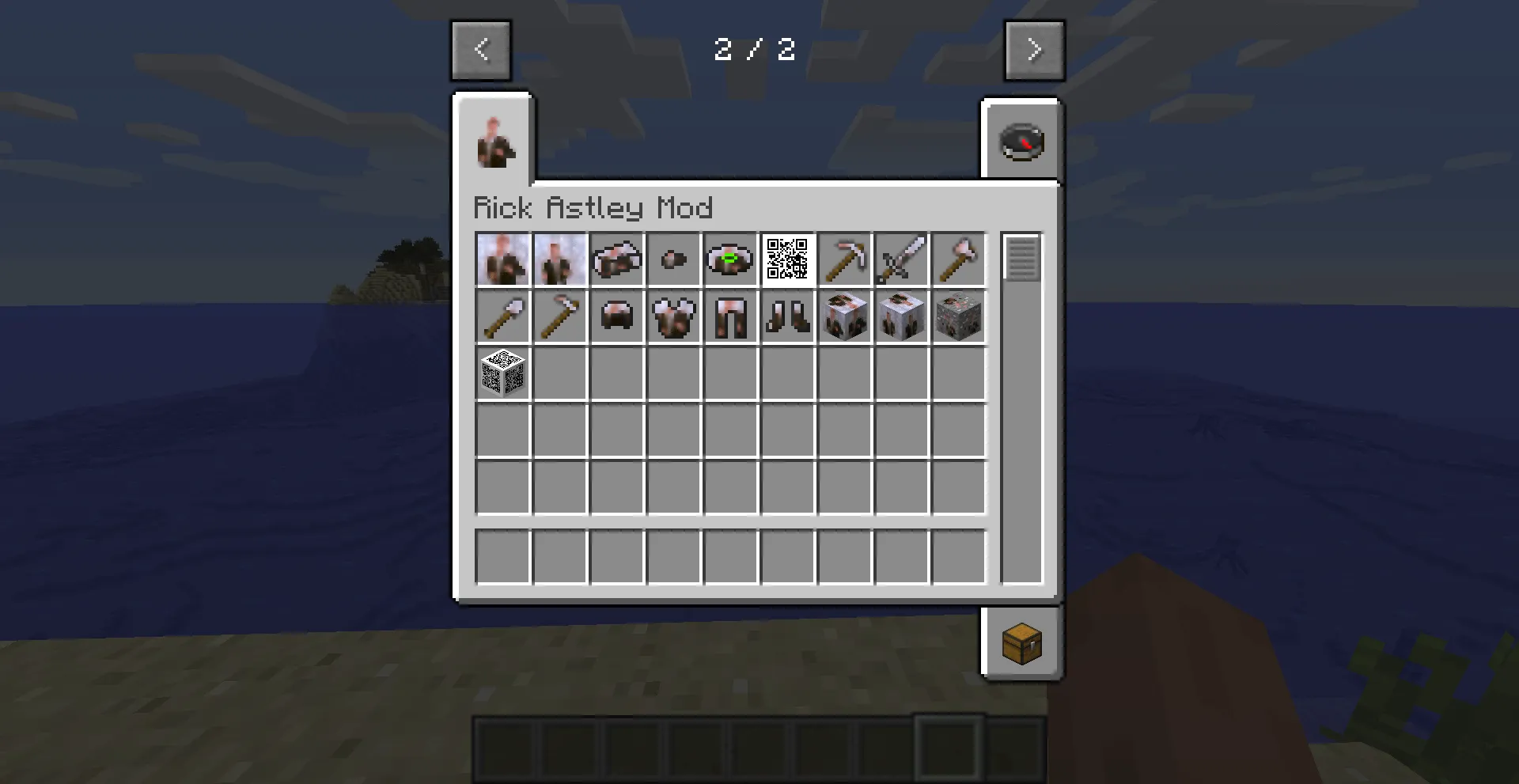 Ultimate Rickrolling, Моды, Minecraft