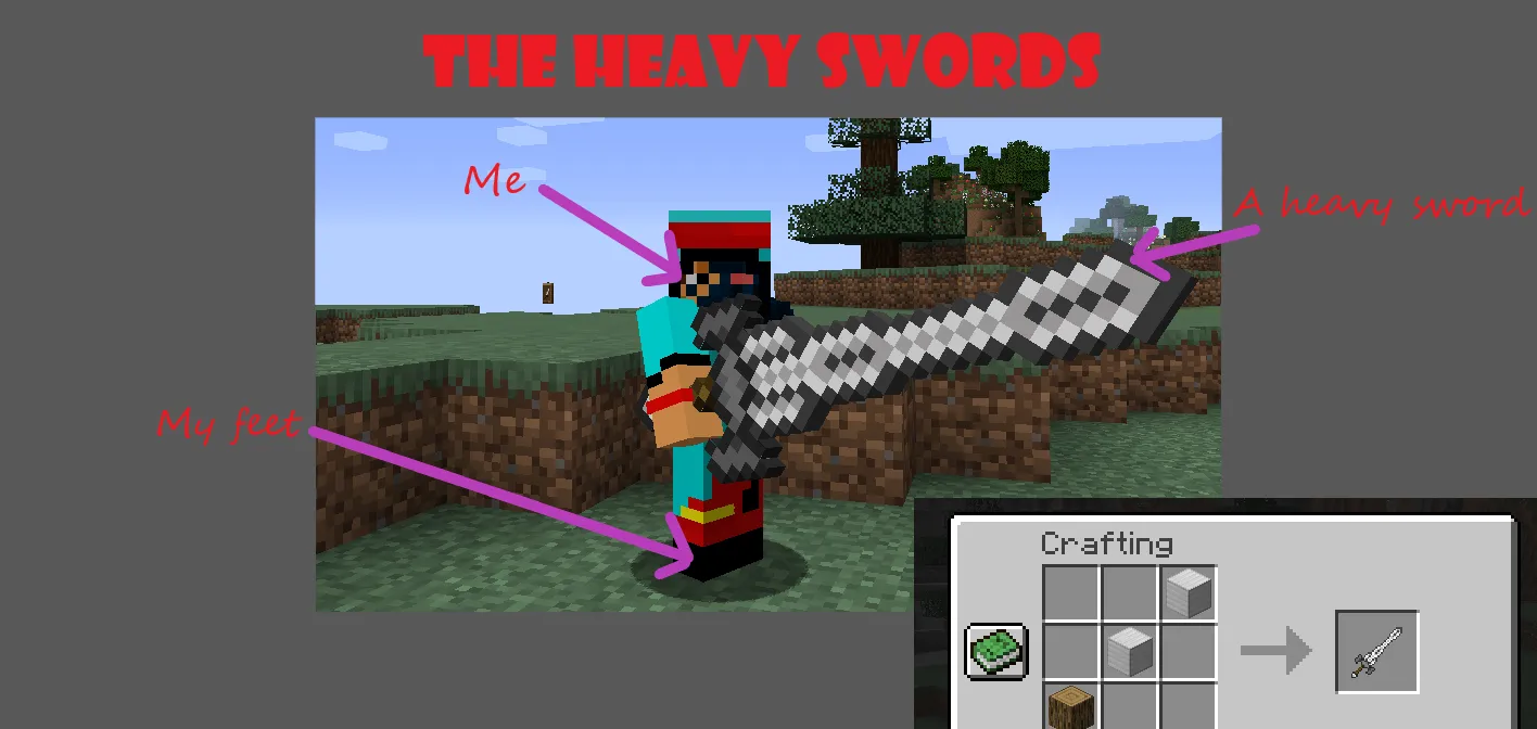 Sirp Swords — скриншот 4 (Моды, Minecraft)