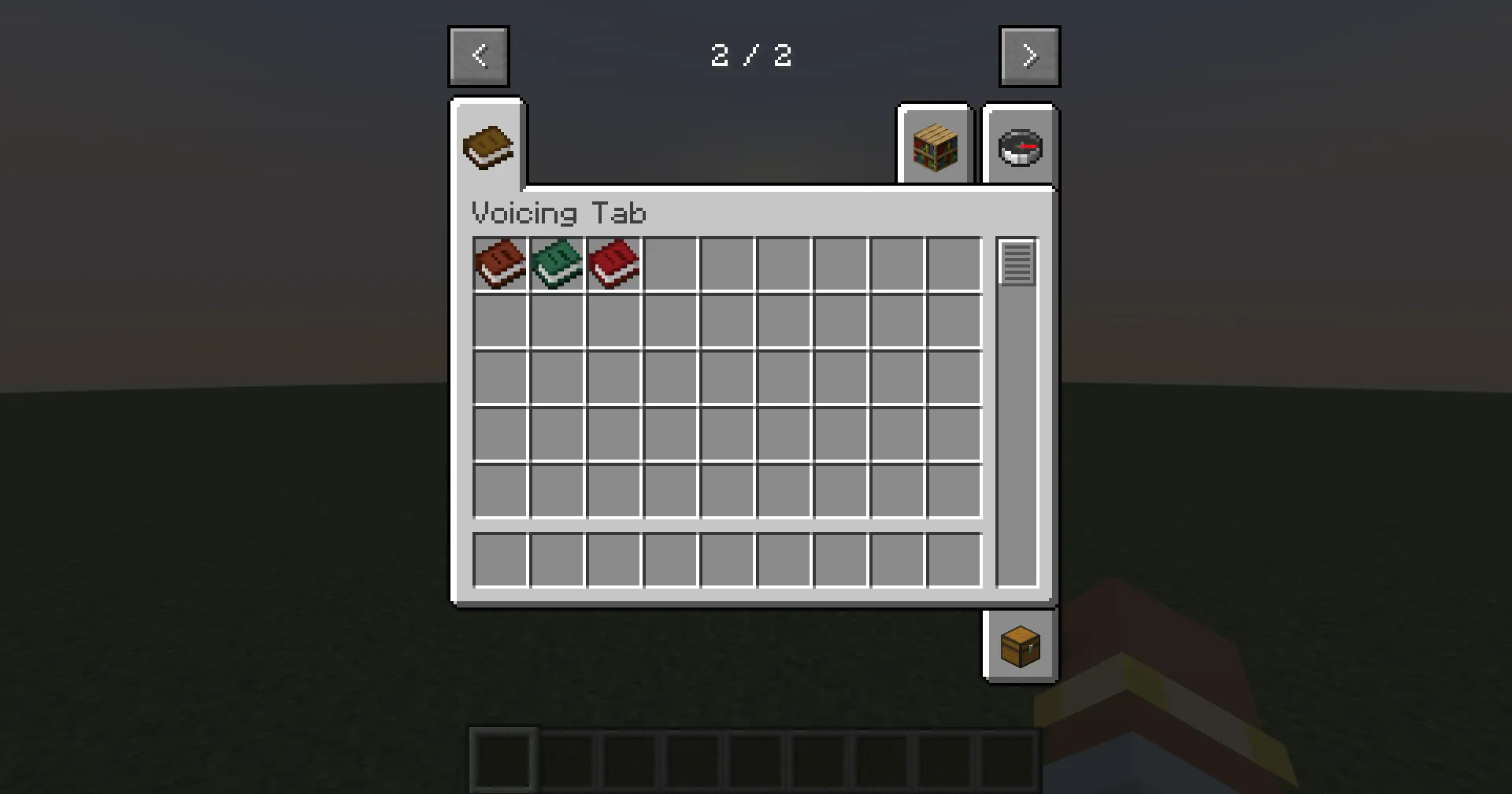 Voiting, Моды, Minecraft