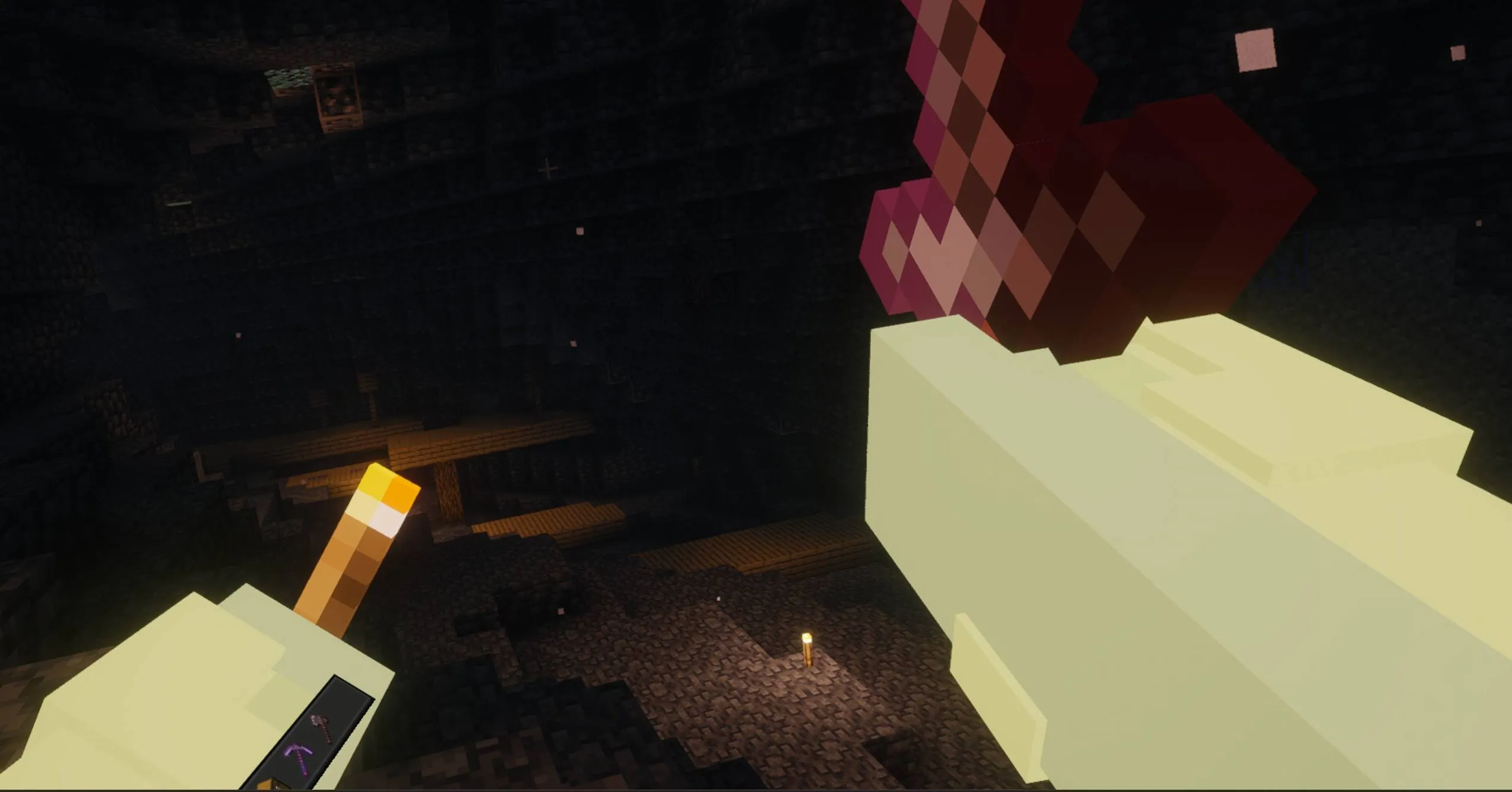 CaveTerrors VR — скриншот 5 (Модпаки, Minecraft)