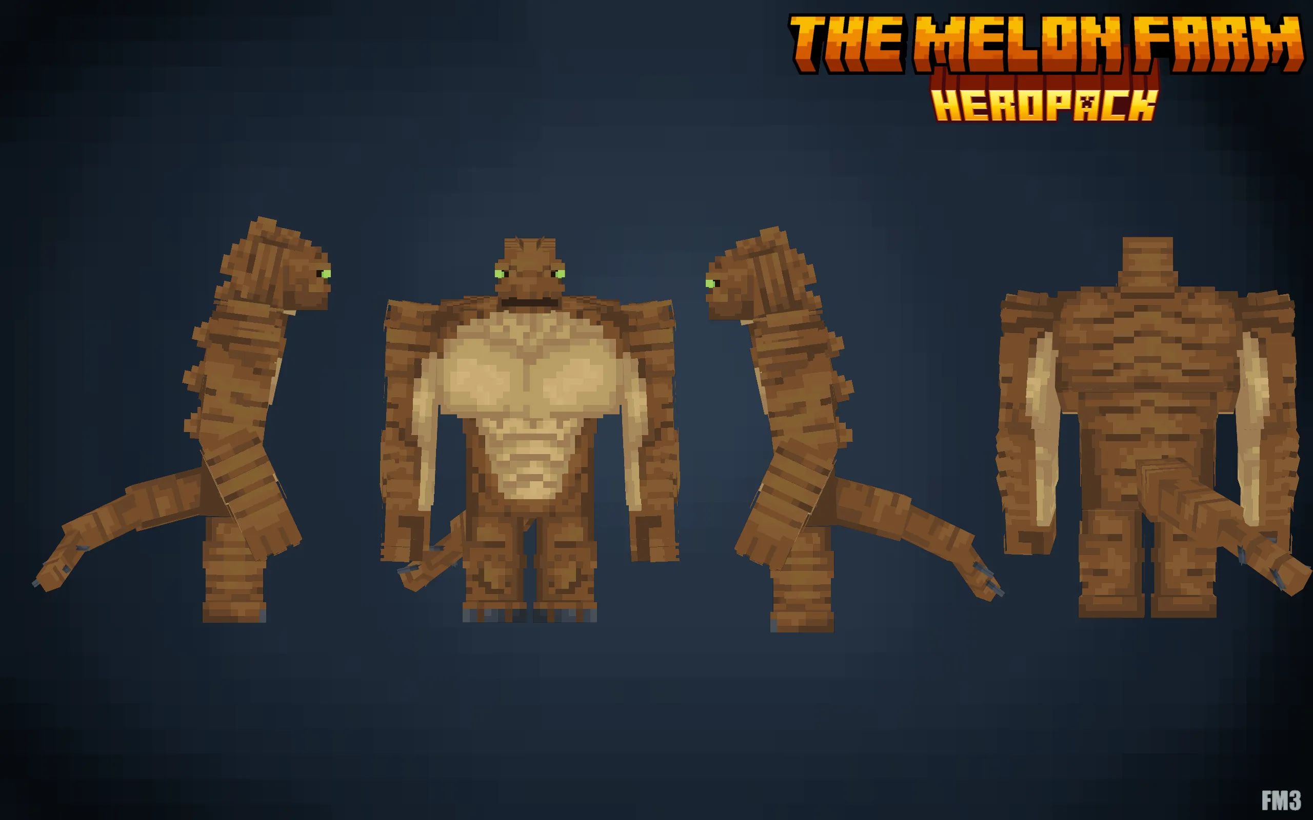 The Melon Farm Heropack, Кастомизация, Minecraft