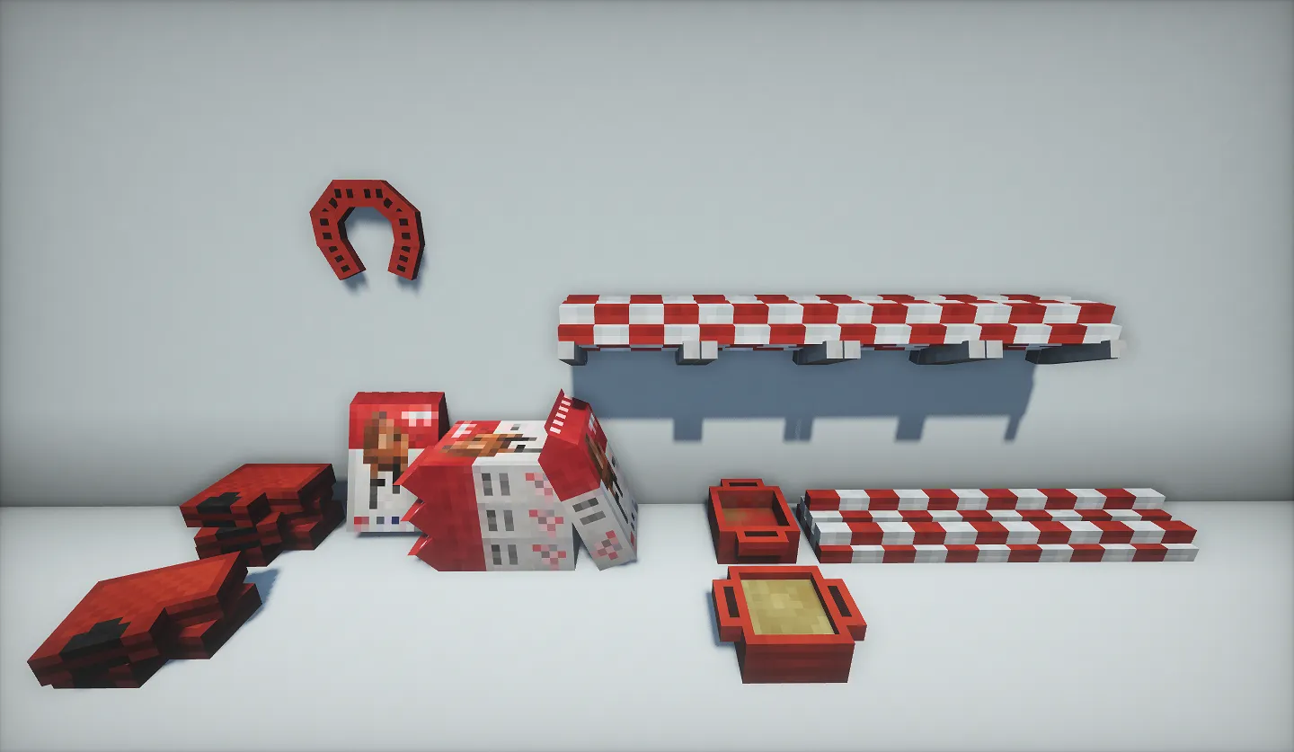 Scarlet Springs Equestrian Decor (SSED) — скриншот 10 (Моды, Minecraft)