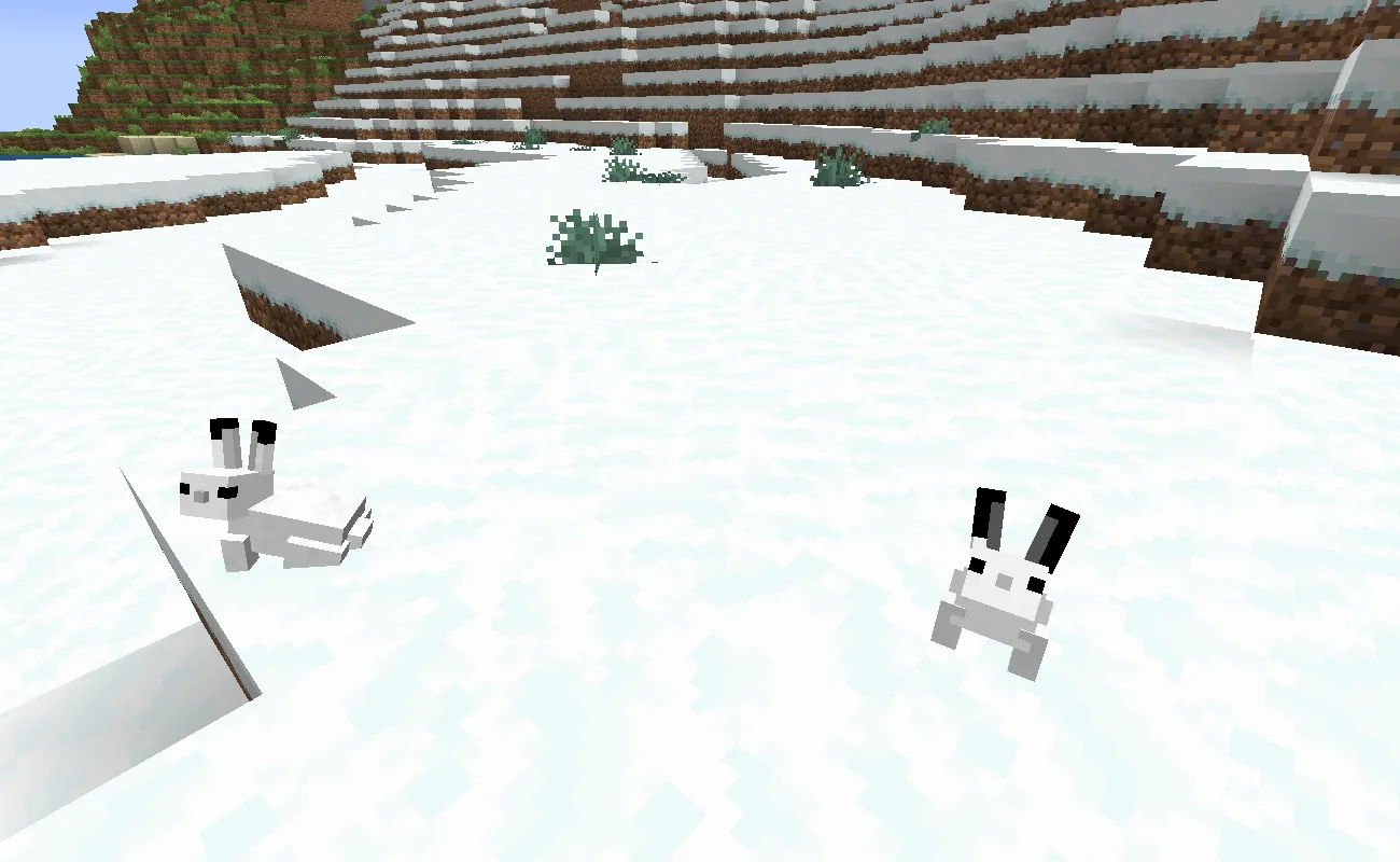 Bunny Variants With Better Eyes, Текстуры, Minecraft