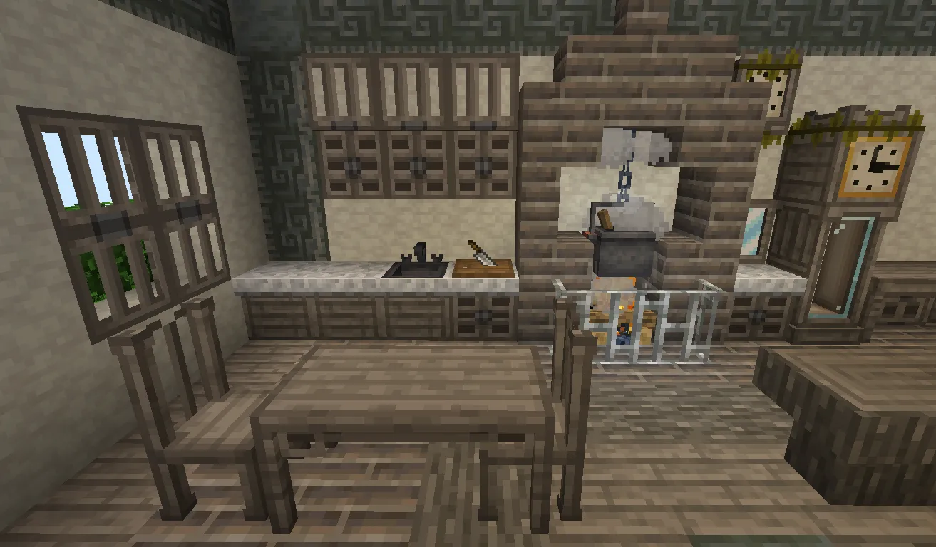 Ashy Gray Acacia, Текстуры, Minecraft
