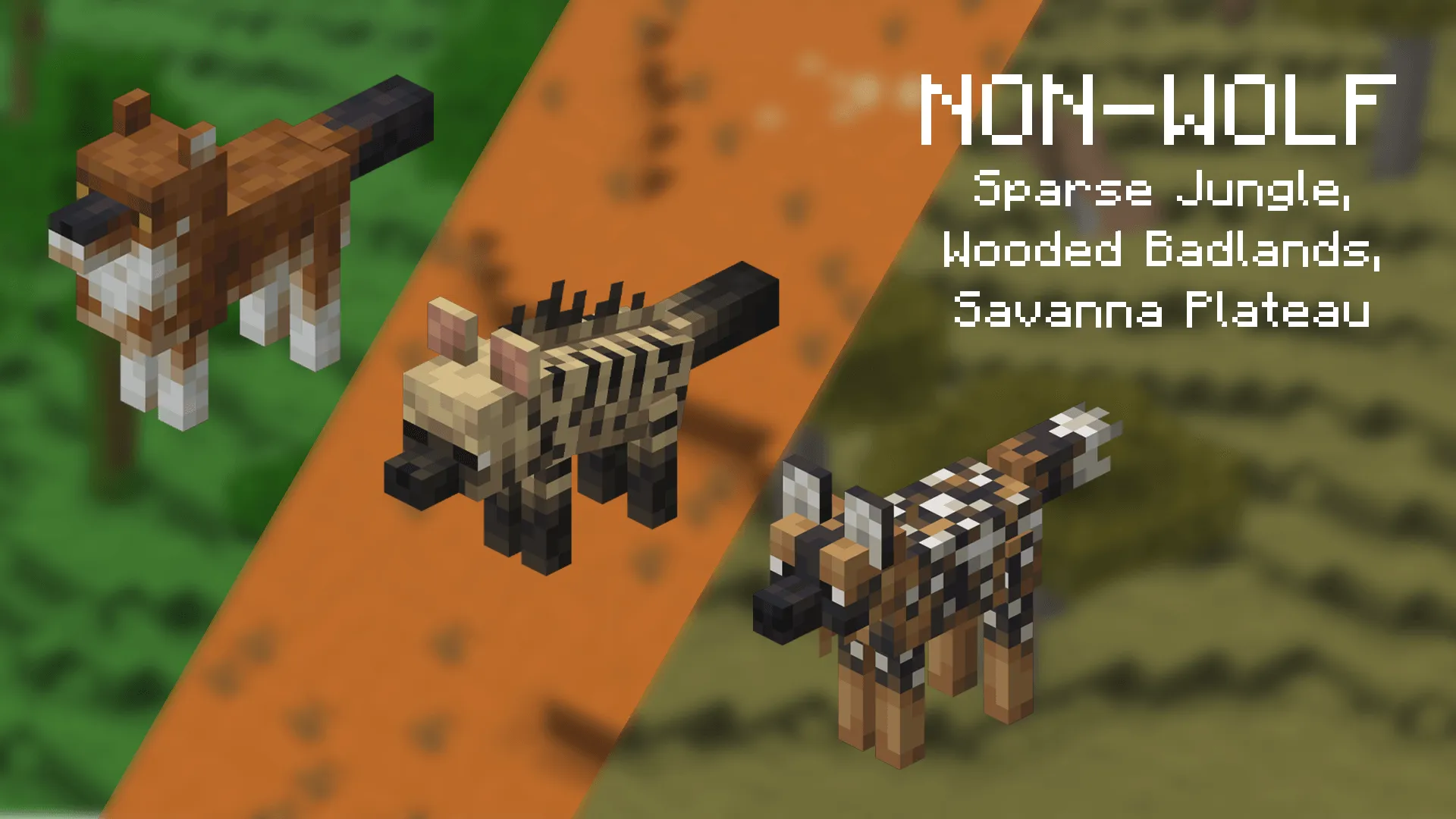 Acidul's Wolves [OPTIFINE/EMF] — скриншот 6 (Текстуры, Minecraft)