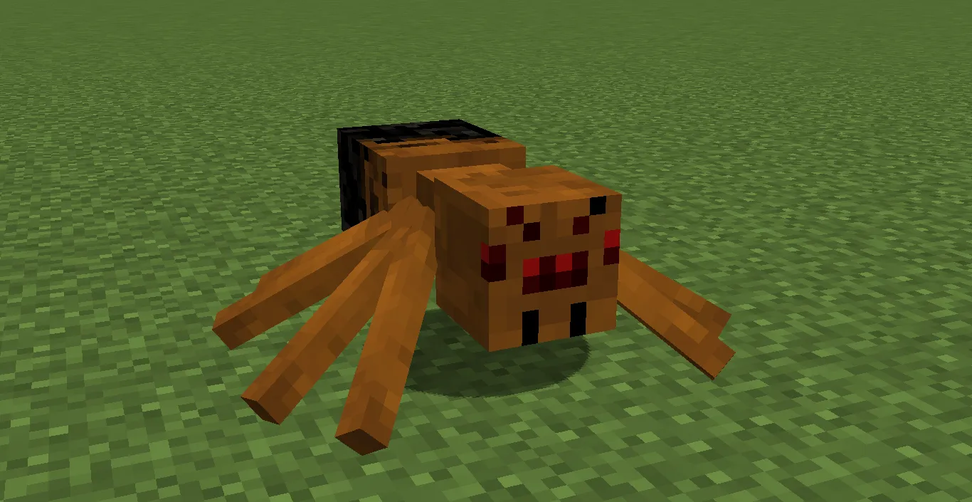Seba's Tameable Spiders Mod (STS Mod) — скриншот 4 (Моды, Minecraft)