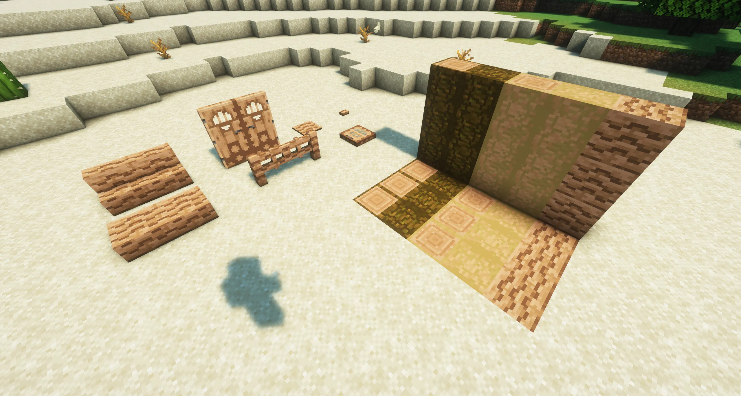 Realistic Woods, Текстуры, Minecraft