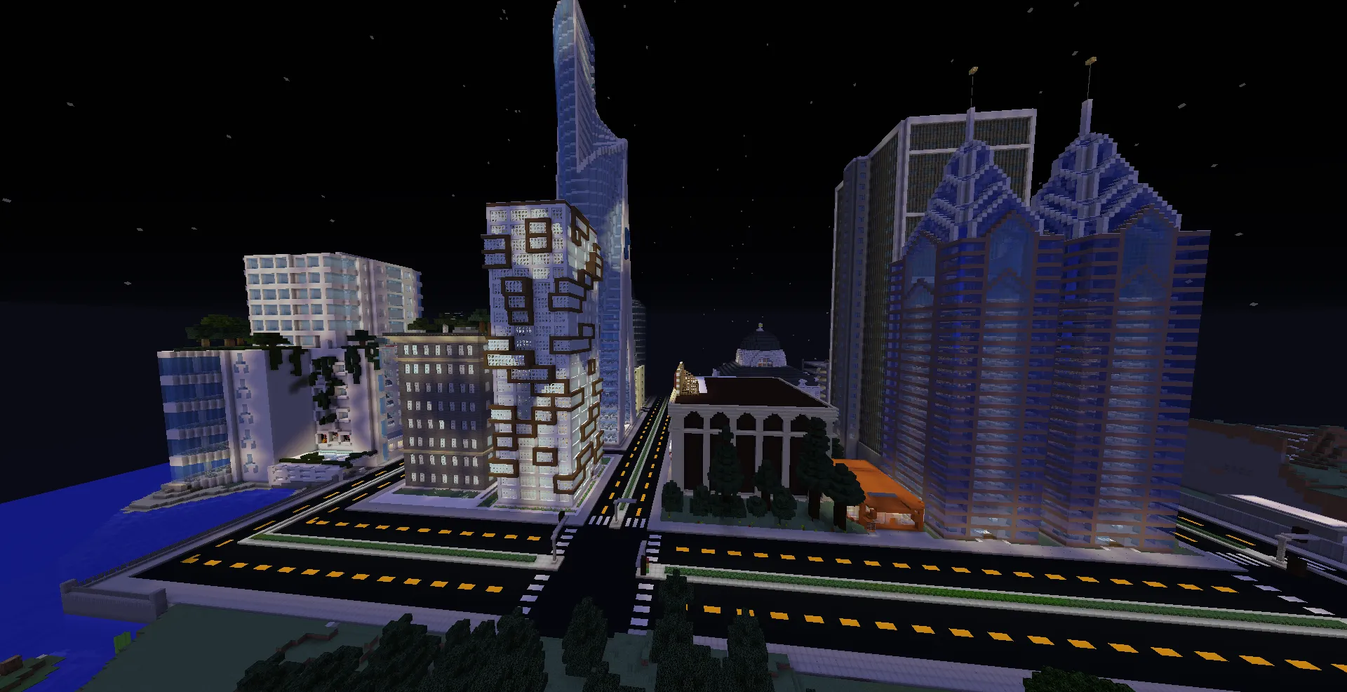 New Port City, Карты, Minecraft