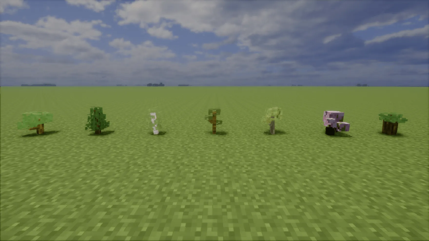Overdetailed Saplings — скриншот 2 (Текстуры, Minecraft)