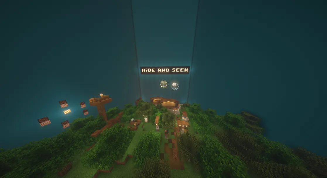 Fabris HideAndSeek, Карты, Minecraft