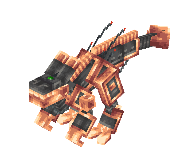 Robot Dinos, Моды, Minecraft