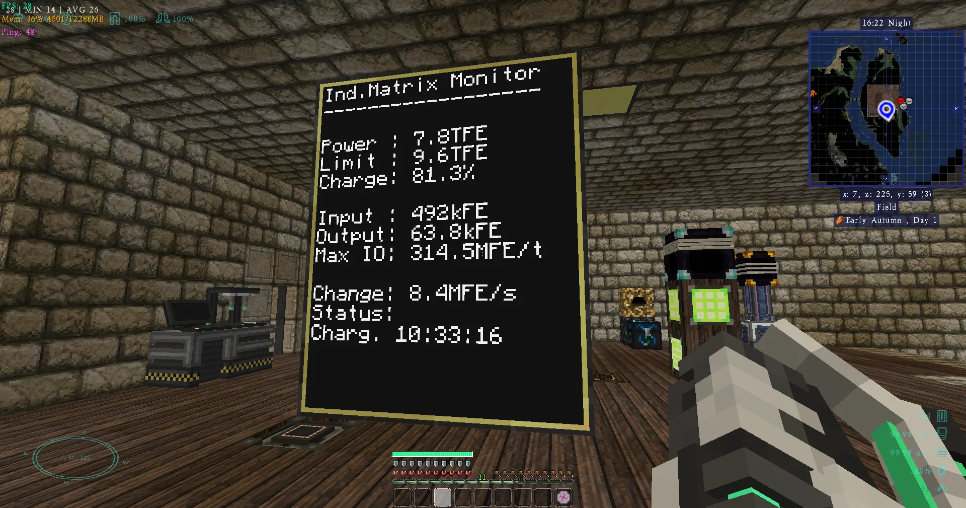 OverNight Craft, Модпаки, Minecraft