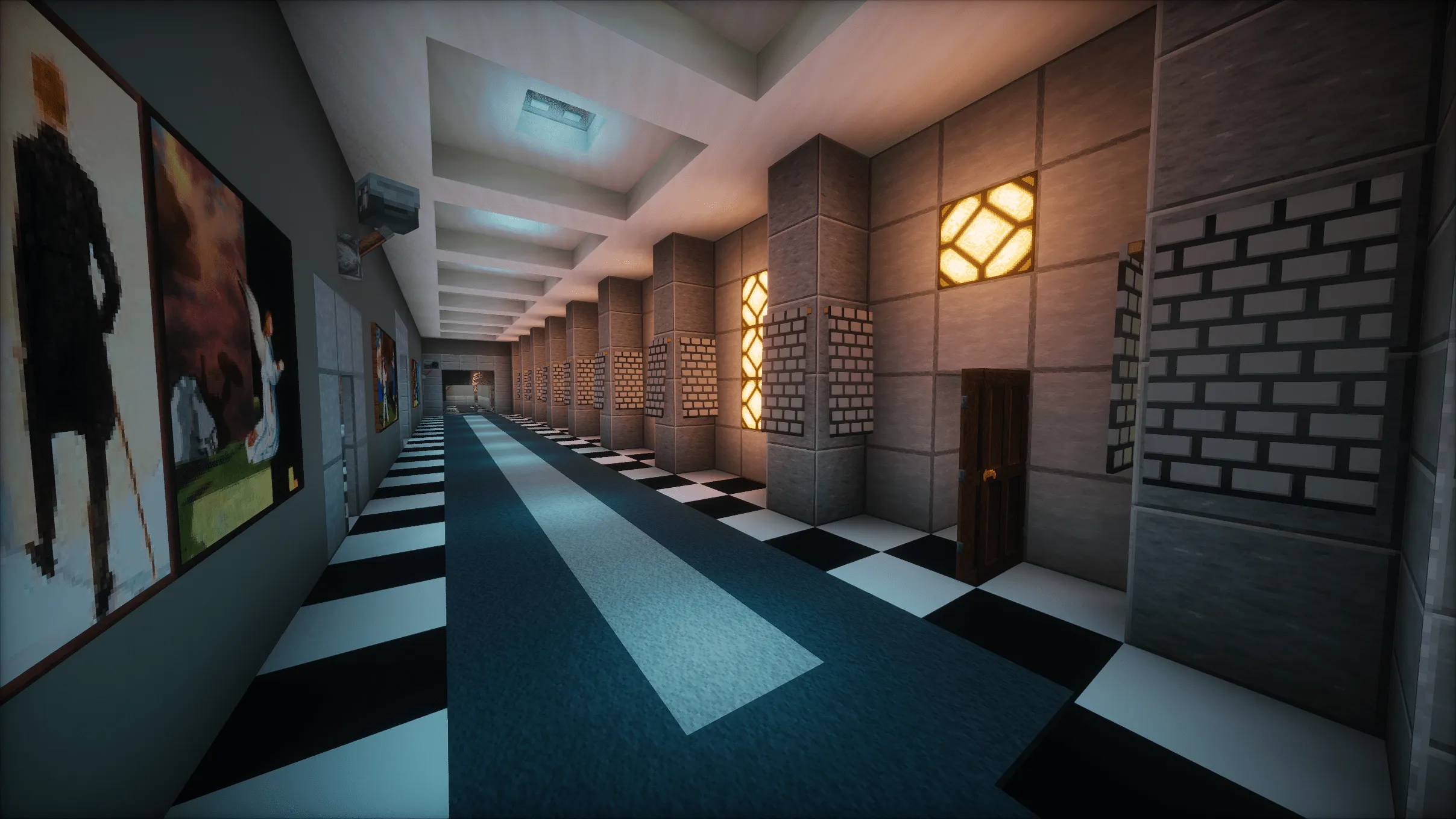 The Underground Bunker — скриншот 18 (Карты, Minecraft)