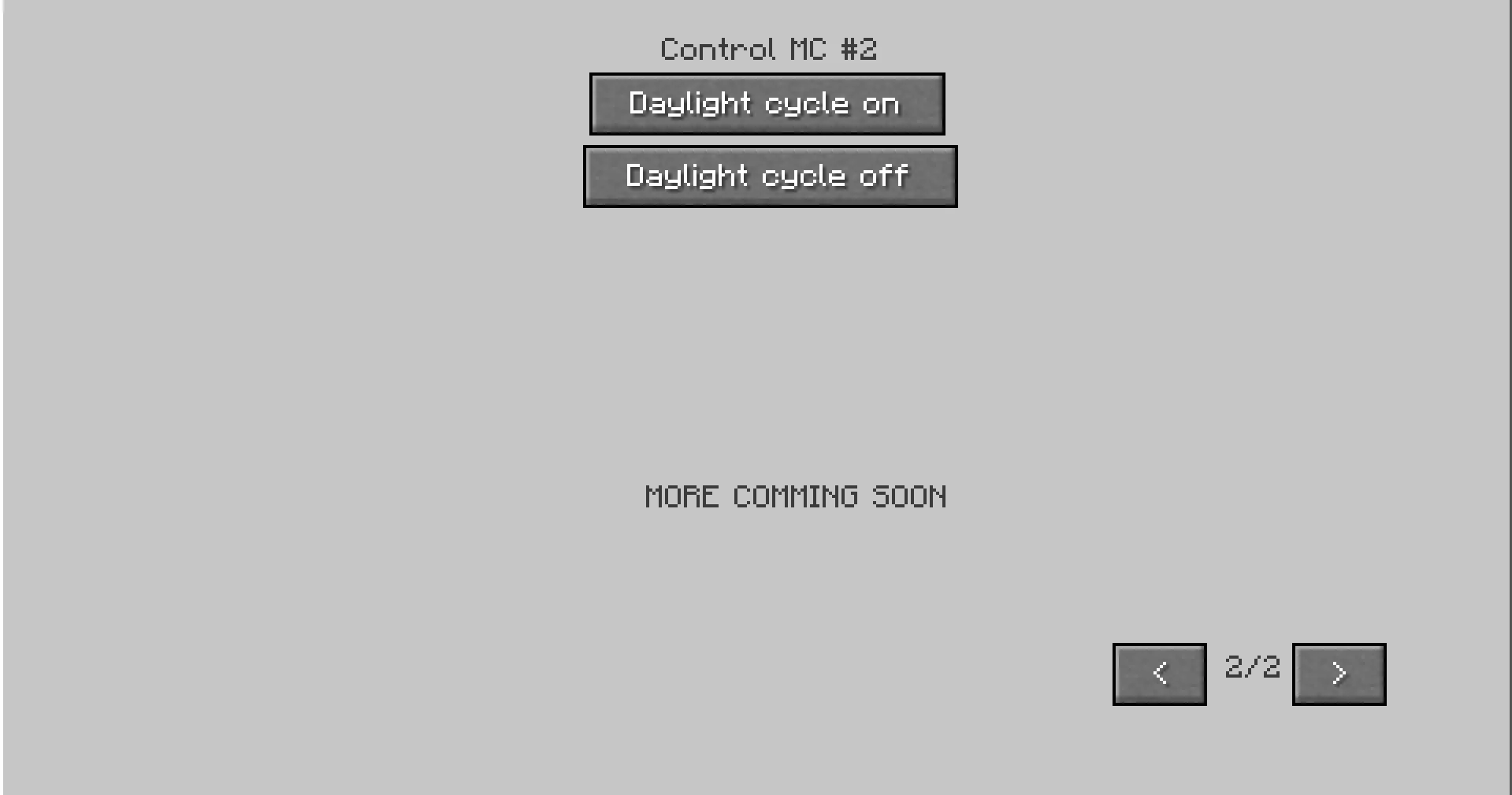 MineControl — скриншот 1 (Моды, Minecraft)