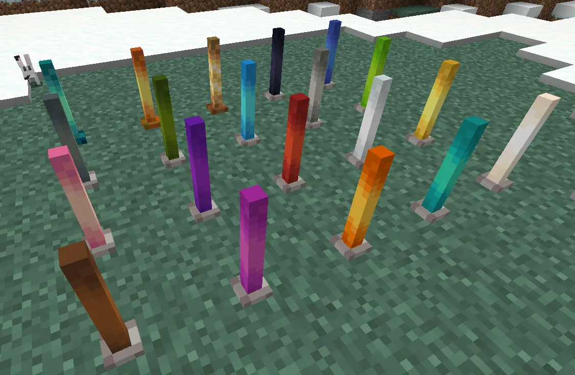 Colorful Rods, Моды, Minecraft