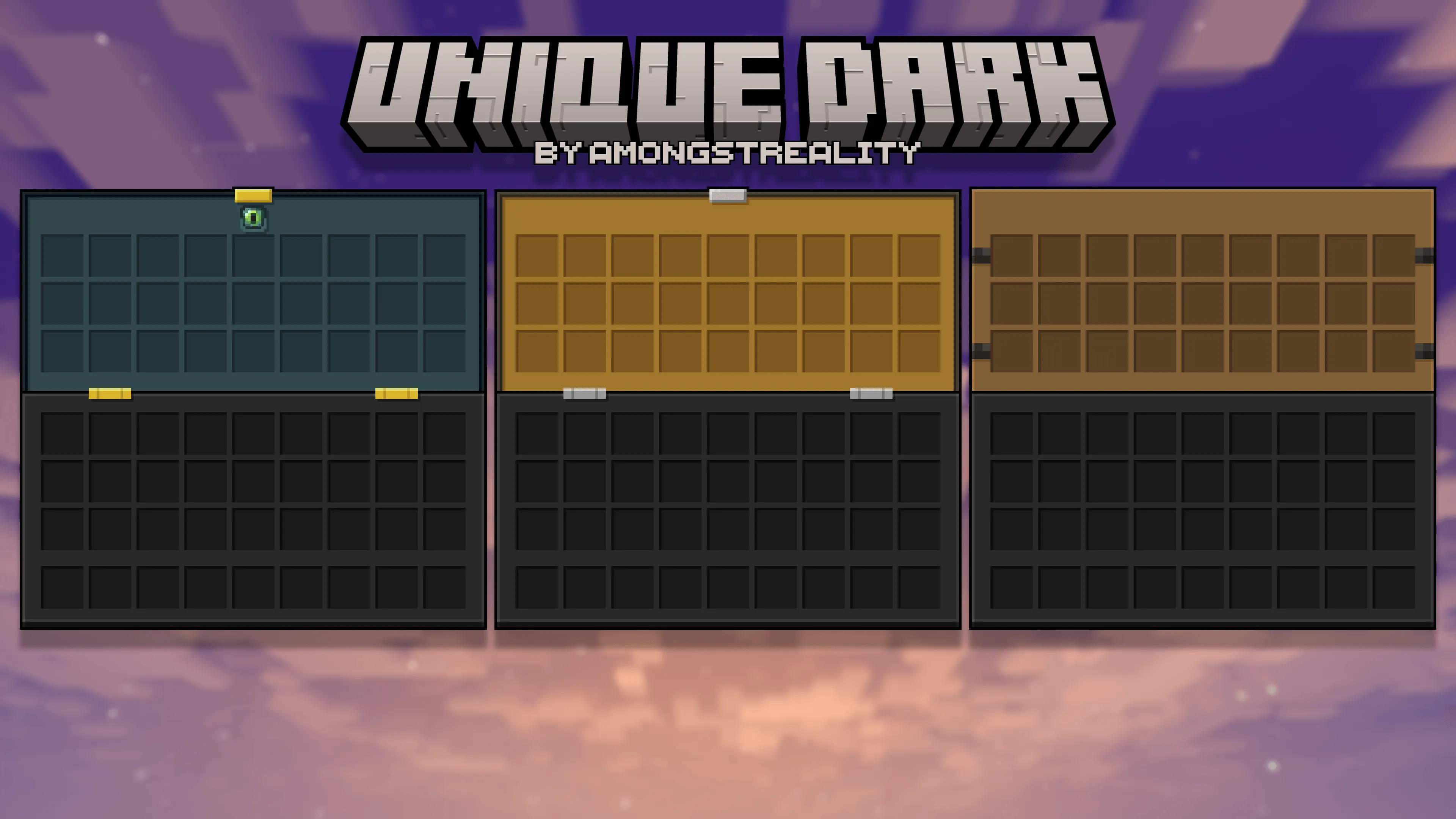 Unique Dark, Текстуры, Minecraft