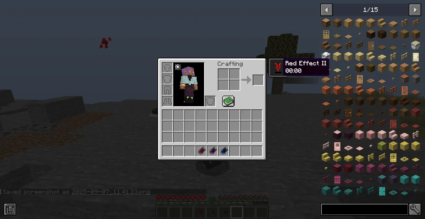 Universal Tear, Моды, Minecraft