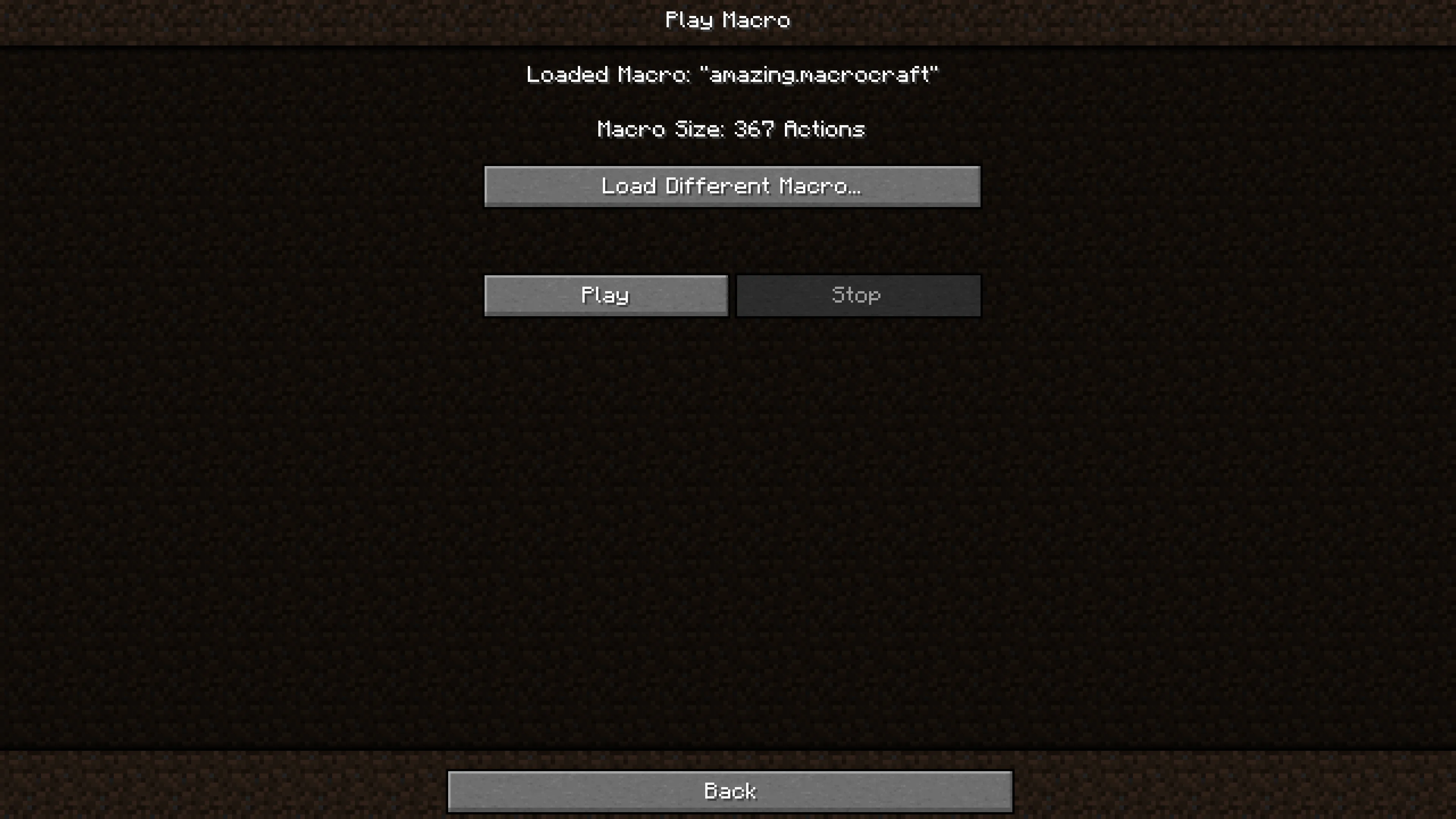 MacroCraft, Моды, Minecraft