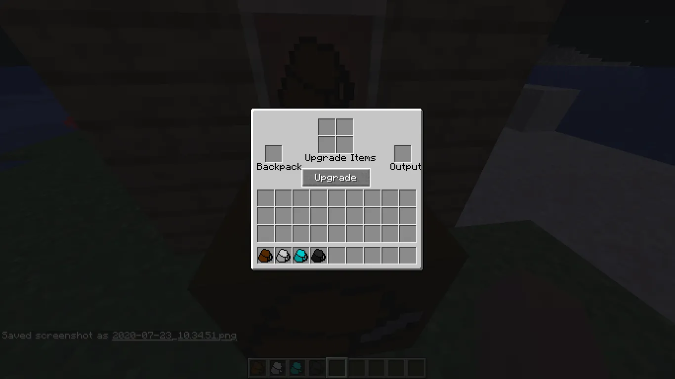 EasyBackpacks Mod — скриншот 3 (Моды, Minecraft)