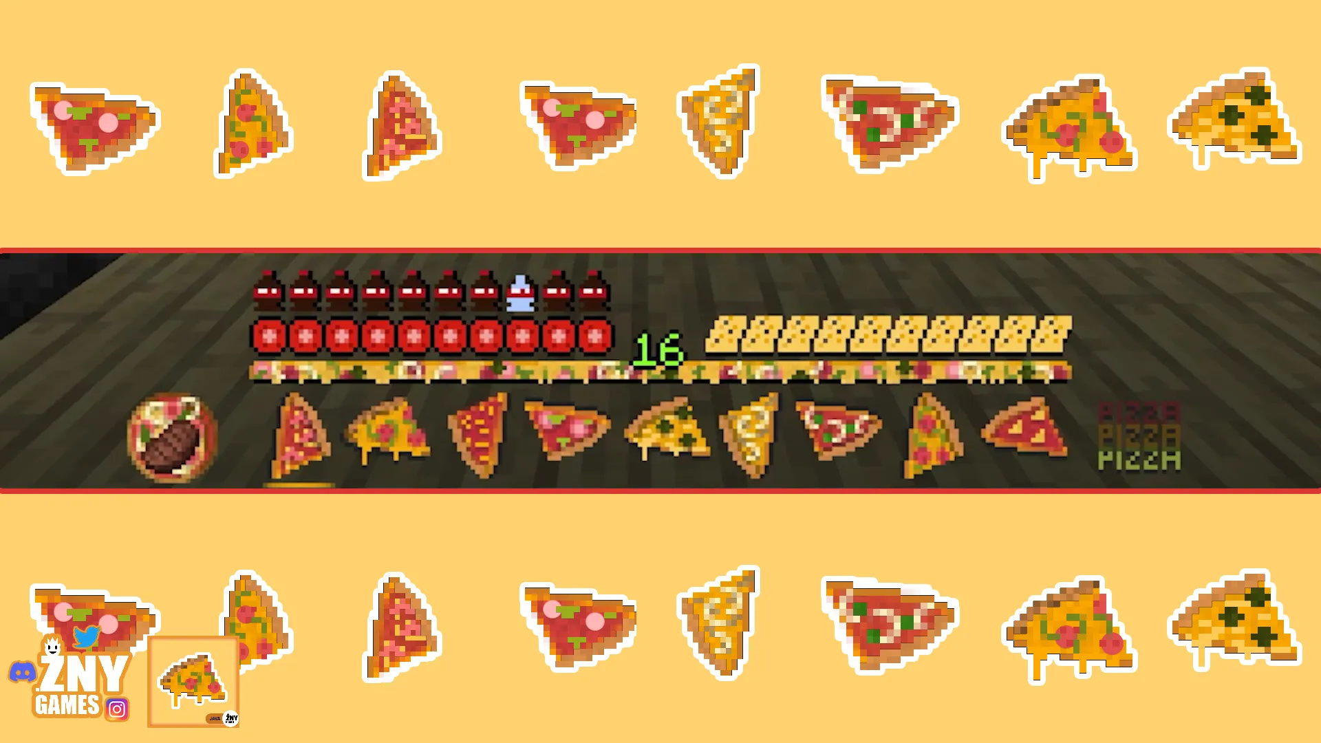ONE PIZZA, Текстуры, Minecraft