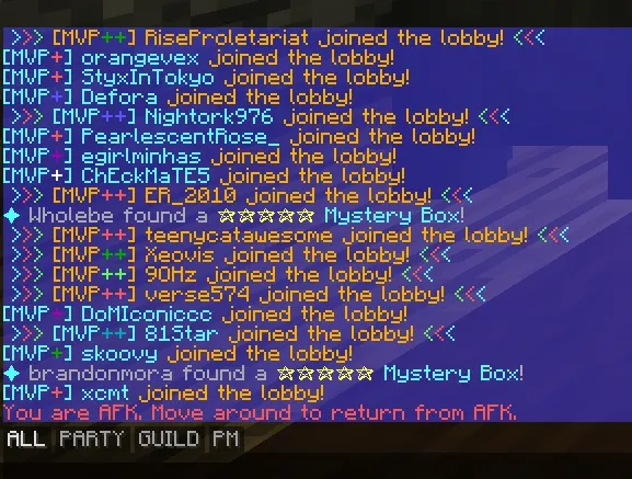 Chatting, Моды, Minecraft