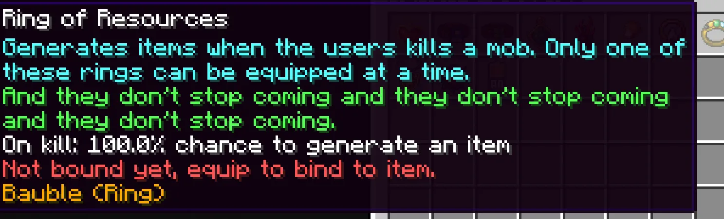 Nanoh's Baubles, Моды, Minecraft