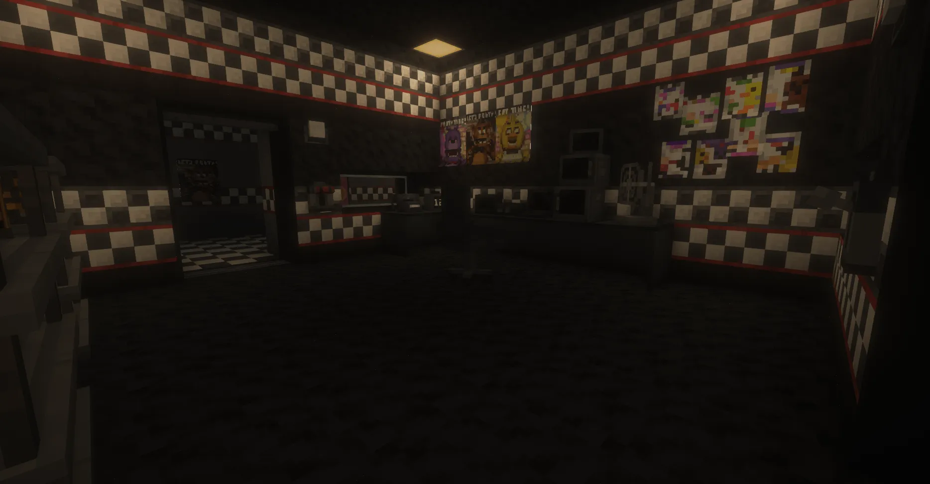 Five Nights at Pixels — скриншот 15 (Модпаки, Minecraft)