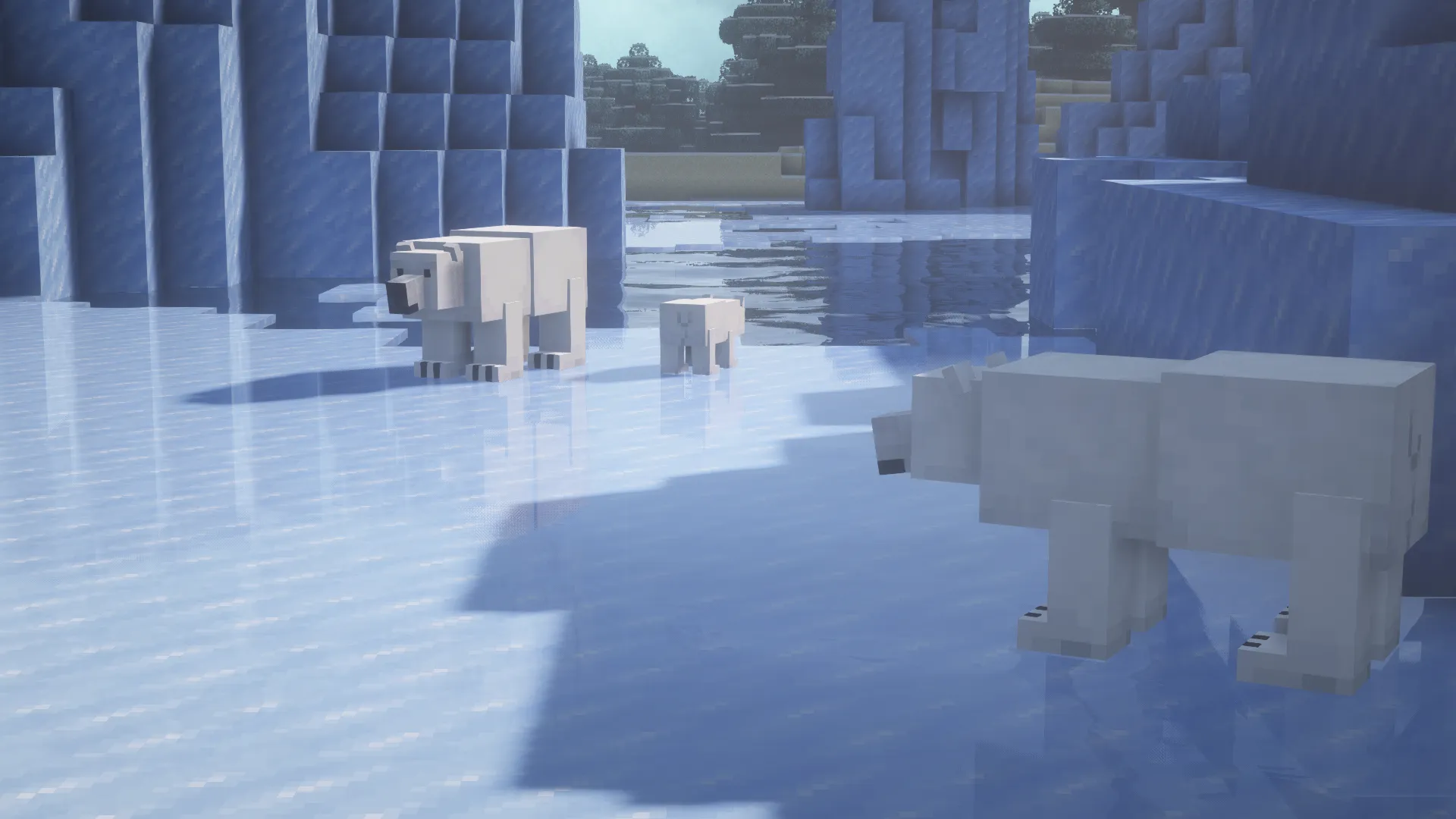 Remodeled Polarbears — скриншот 3 (Текстуры, Minecraft)