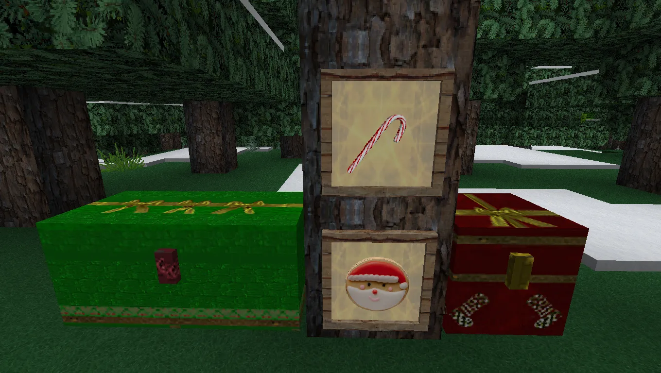Real Rustic Christmas Addon, Текстуры, Minecraft