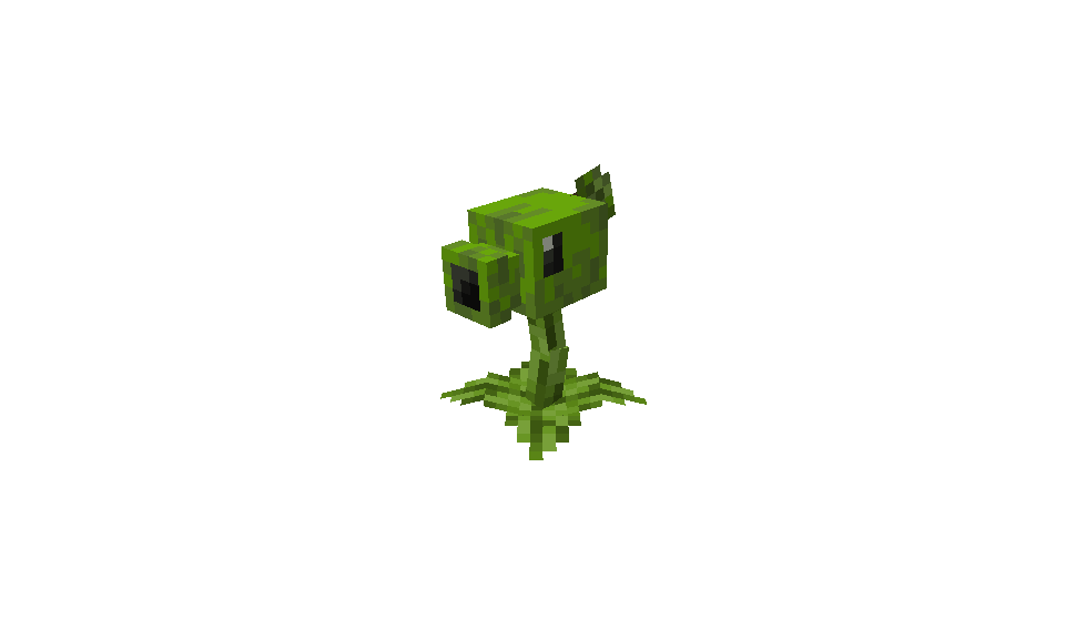 Simple Peashooter (PVZ), Моды, Minecraft