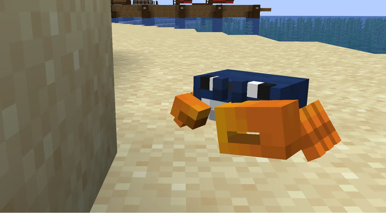 Crab Mob Vote, Текстуры, Minecraft