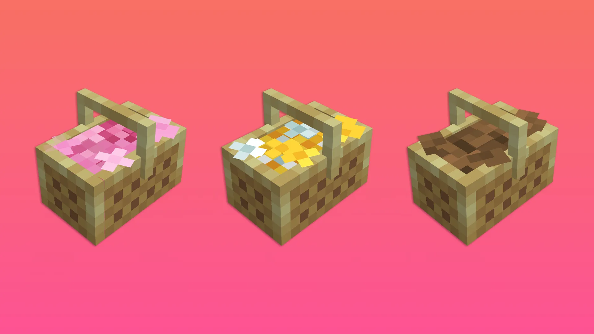 Fresh Flowers and Plants, Текстуры, Minecraft
