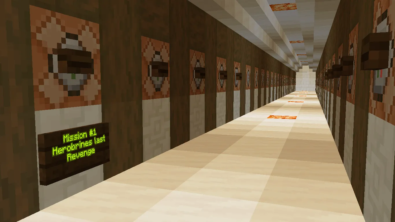 Mission Hub, Карты, Minecraft