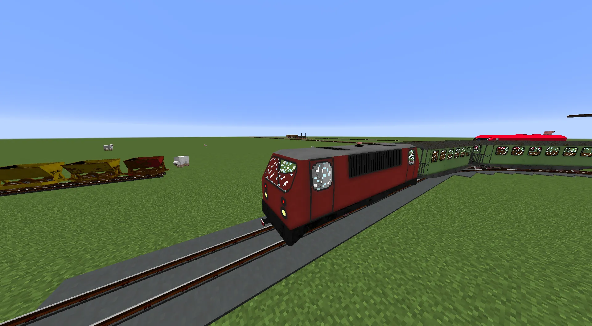 IR Raefftech Railway Equipment — скриншот 1 (Текстуры, Minecraft)