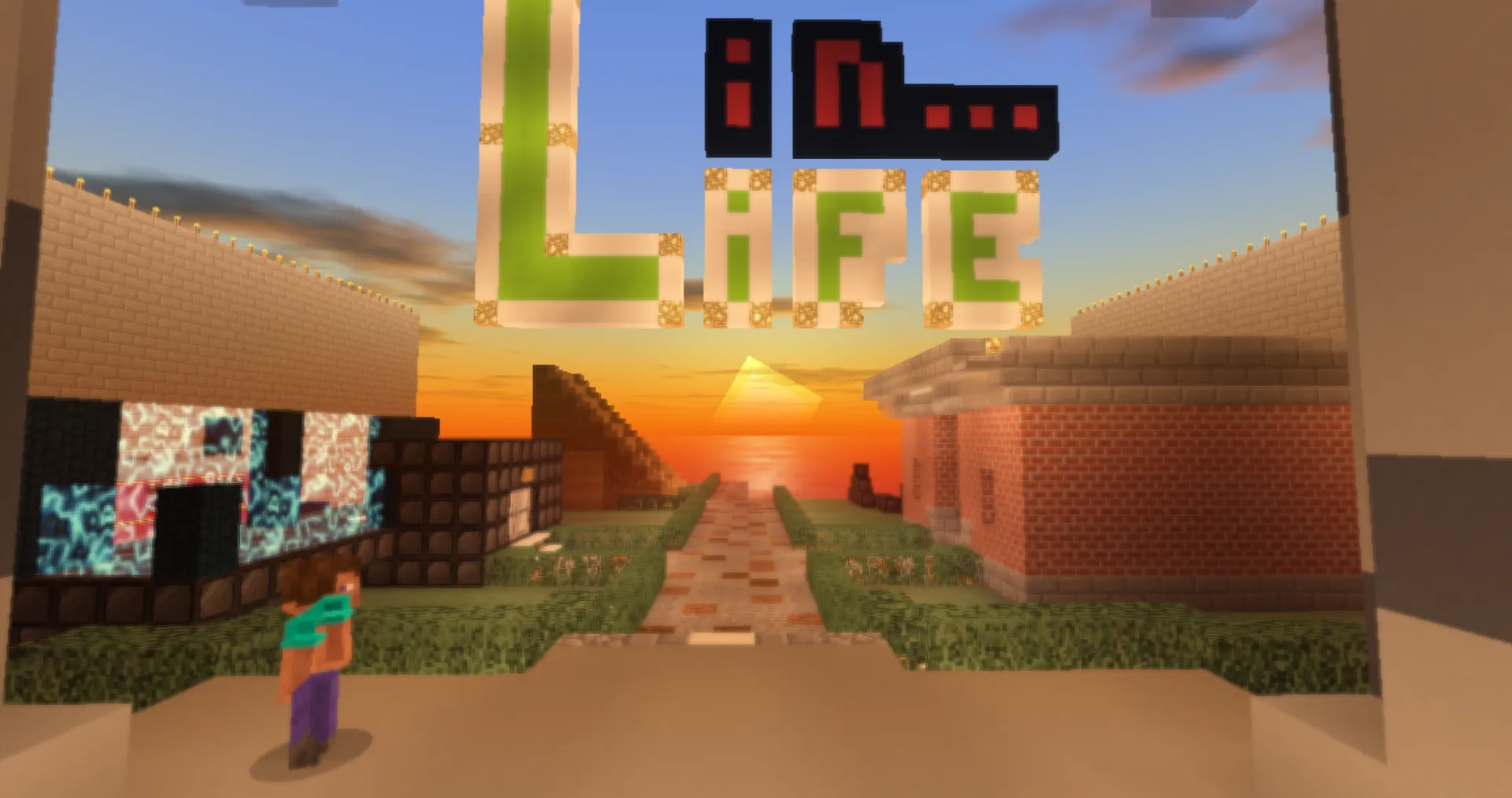 "Life in..." Cave-Game Edition — скриншот 1 (Моды, Minecraft)