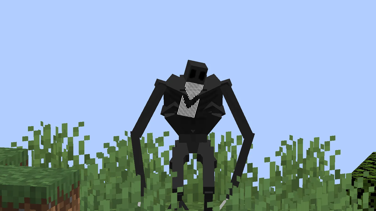 The staring nightmare, Моды, Minecraft