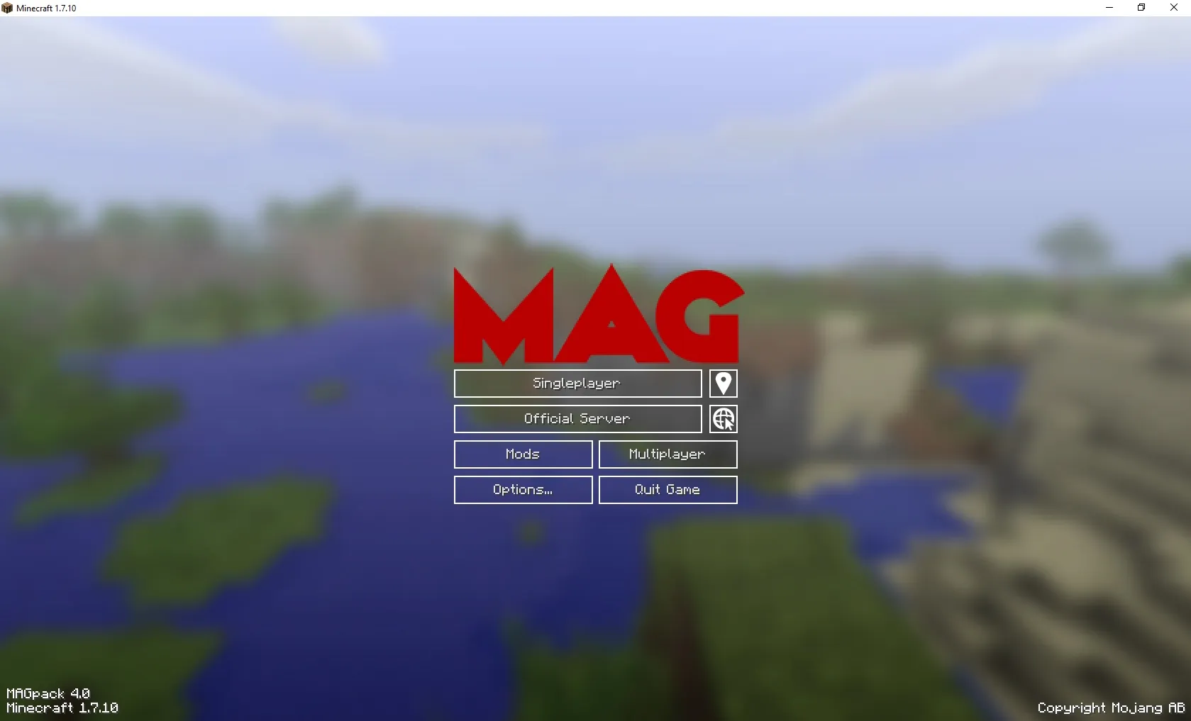 theMAGpack, Модпаки, Minecraft