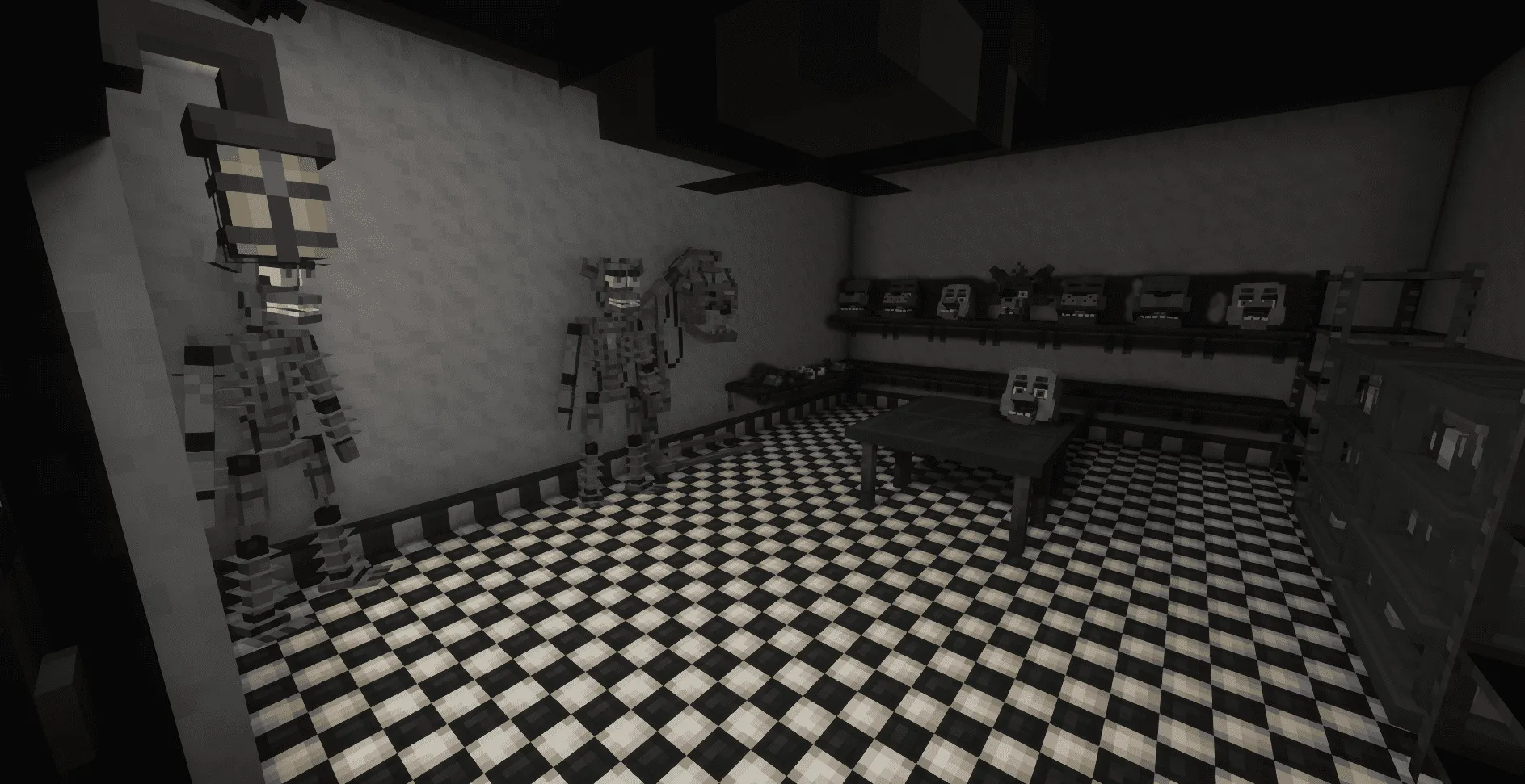 Five Nights at Pixels - The Movie — скриншот 17 (Модпаки, Minecraft)