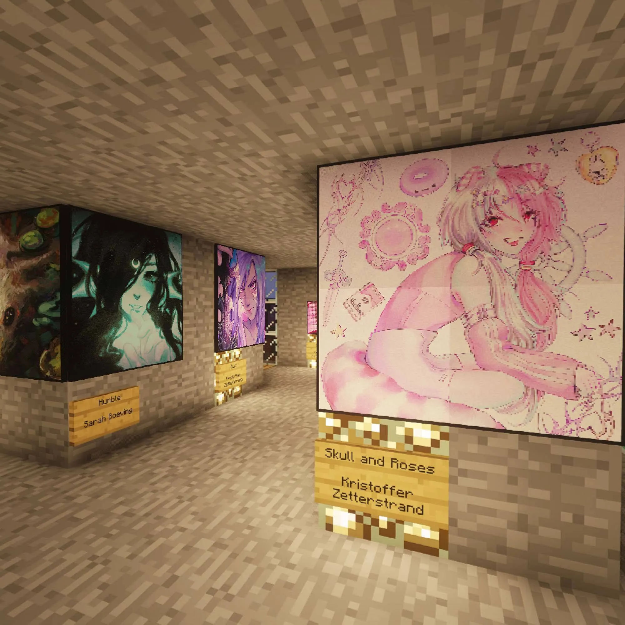 Luvstar's Paintings — скриншот 12 (Текстуры, Minecraft)