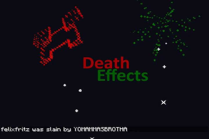 DeathEffects — скриншот 1 (Плагины, Minecraft)