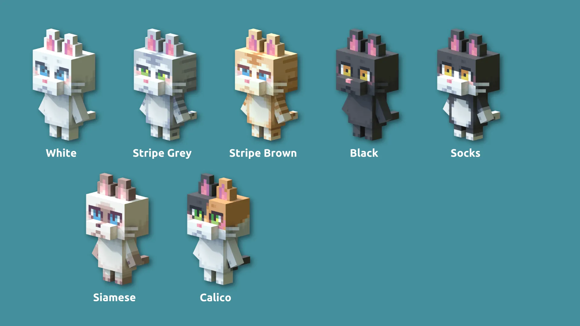 Wagi's Furry Villager, Текстуры, Minecraft