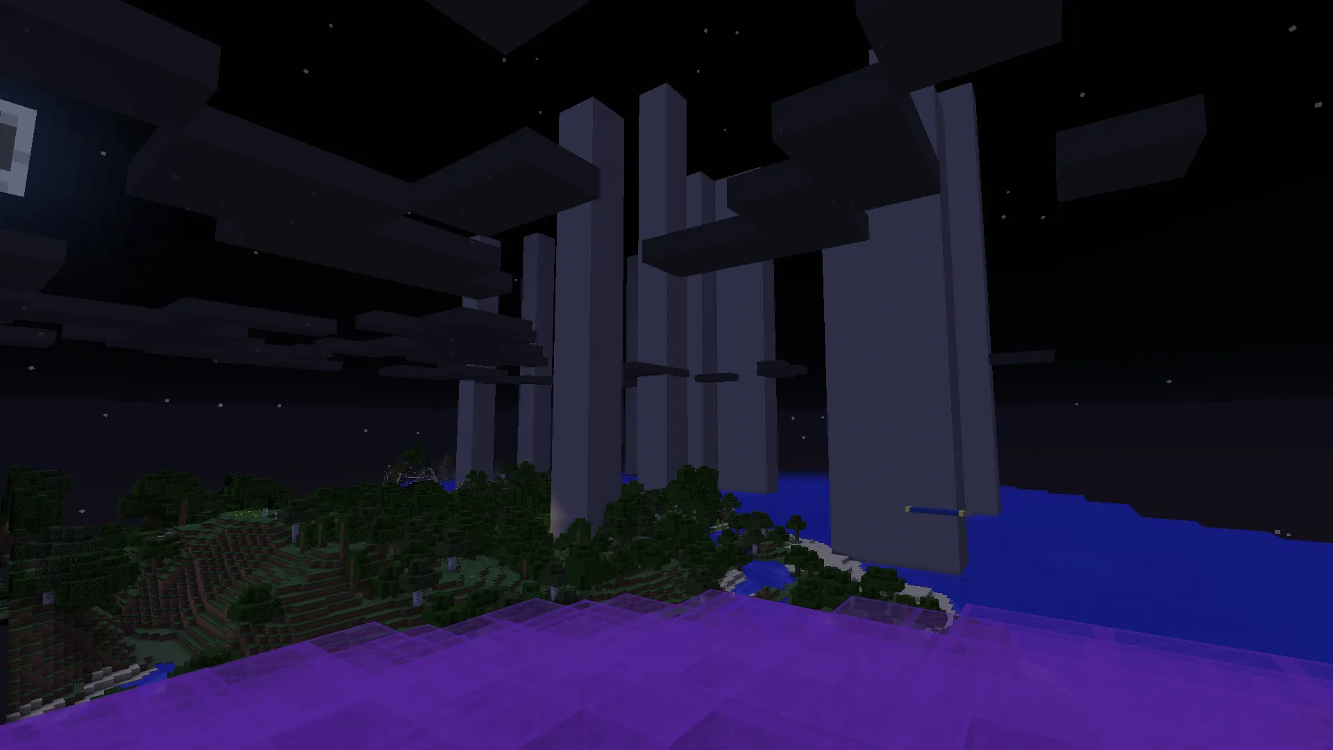 The Chunks are falling! — скриншот 1 (Плагины, Minecraft)