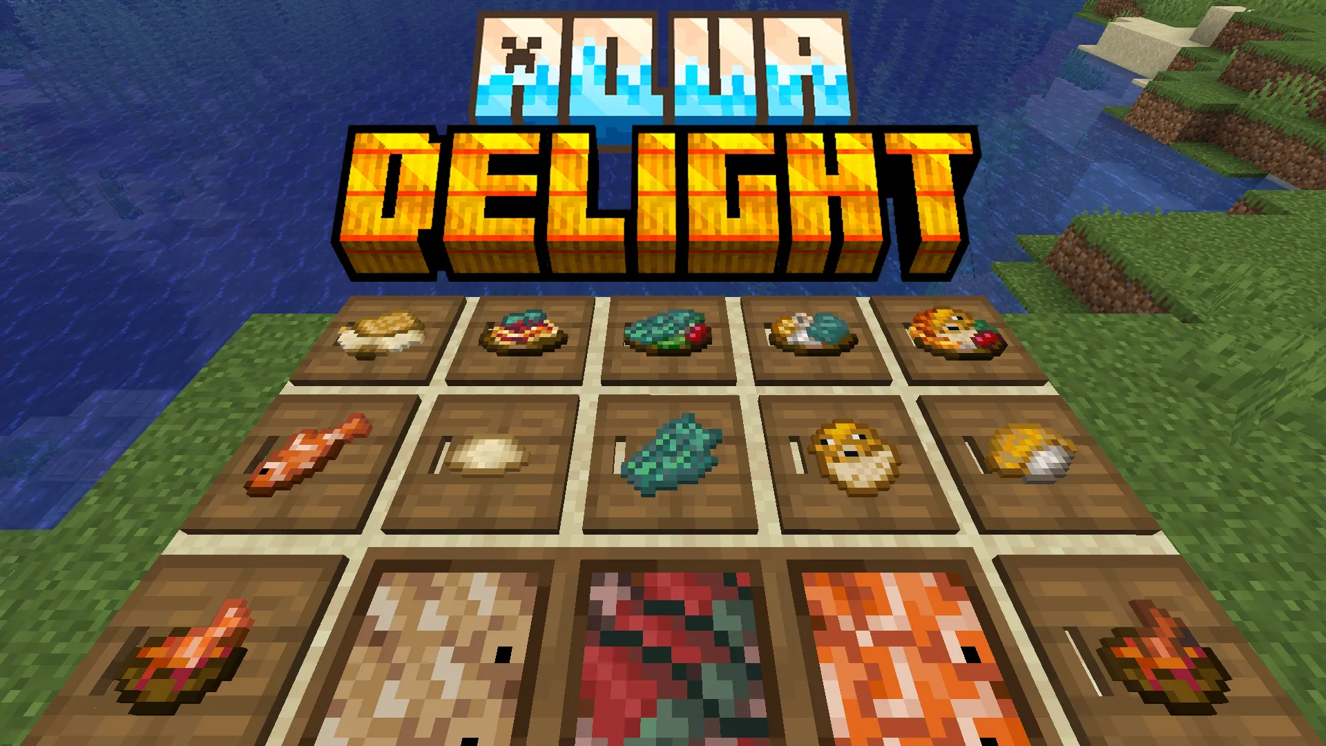 Aqua Delight — скриншот 1 (Моды, Minecraft)