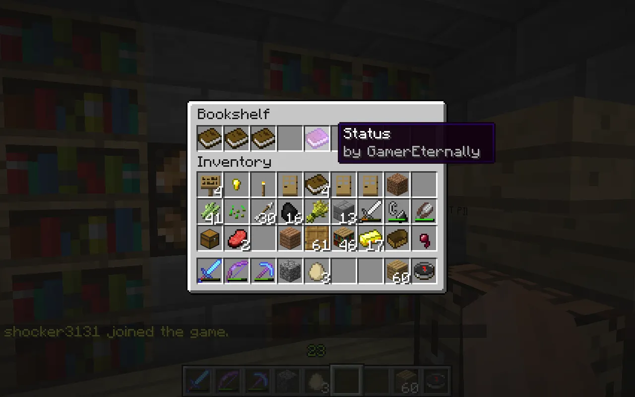 ShelfStorage — скриншот 1 (Плагины, Minecraft)